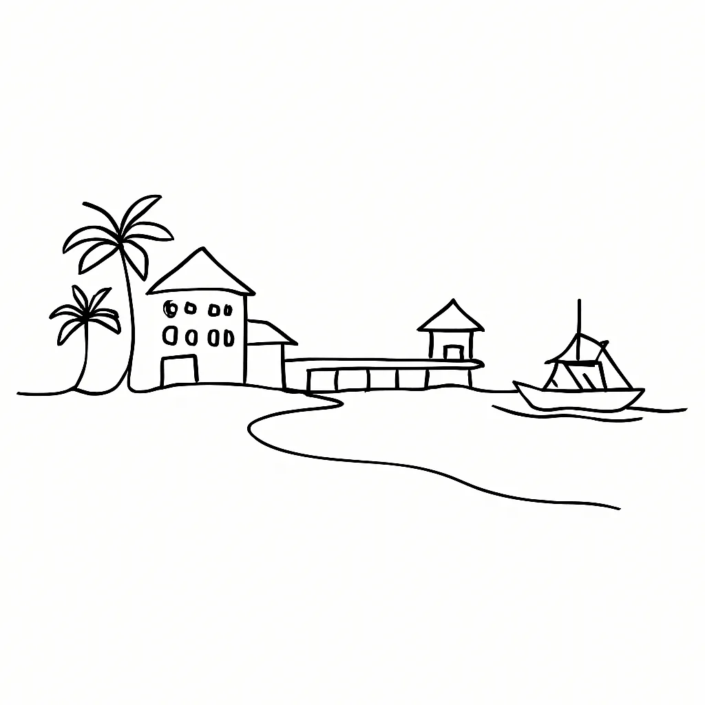Pacific Cebu Resort International Inc. AI illustration