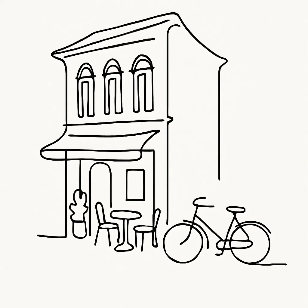 Sri the Shophouse AI illustration