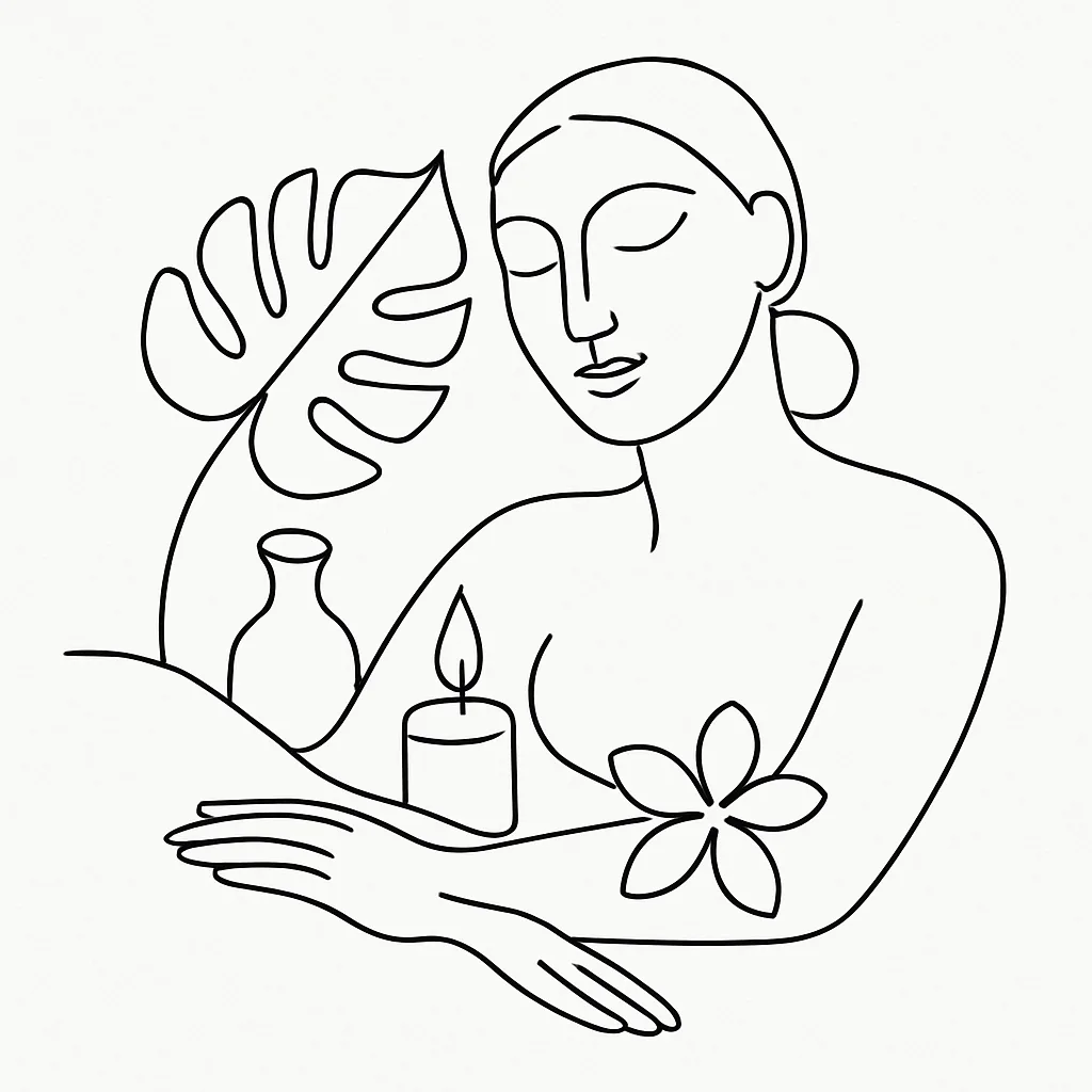 Rituals Spa AI illustration