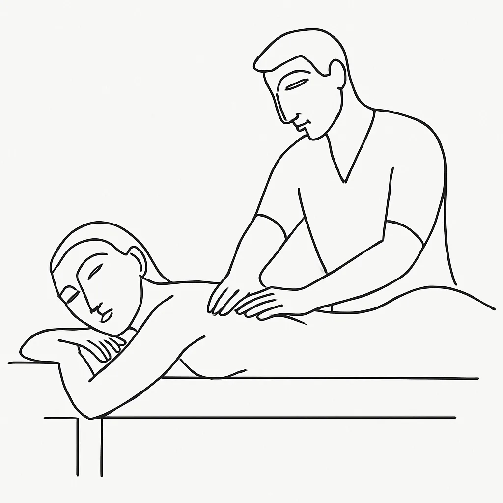 Napa Massage Patong Beac AI illustration