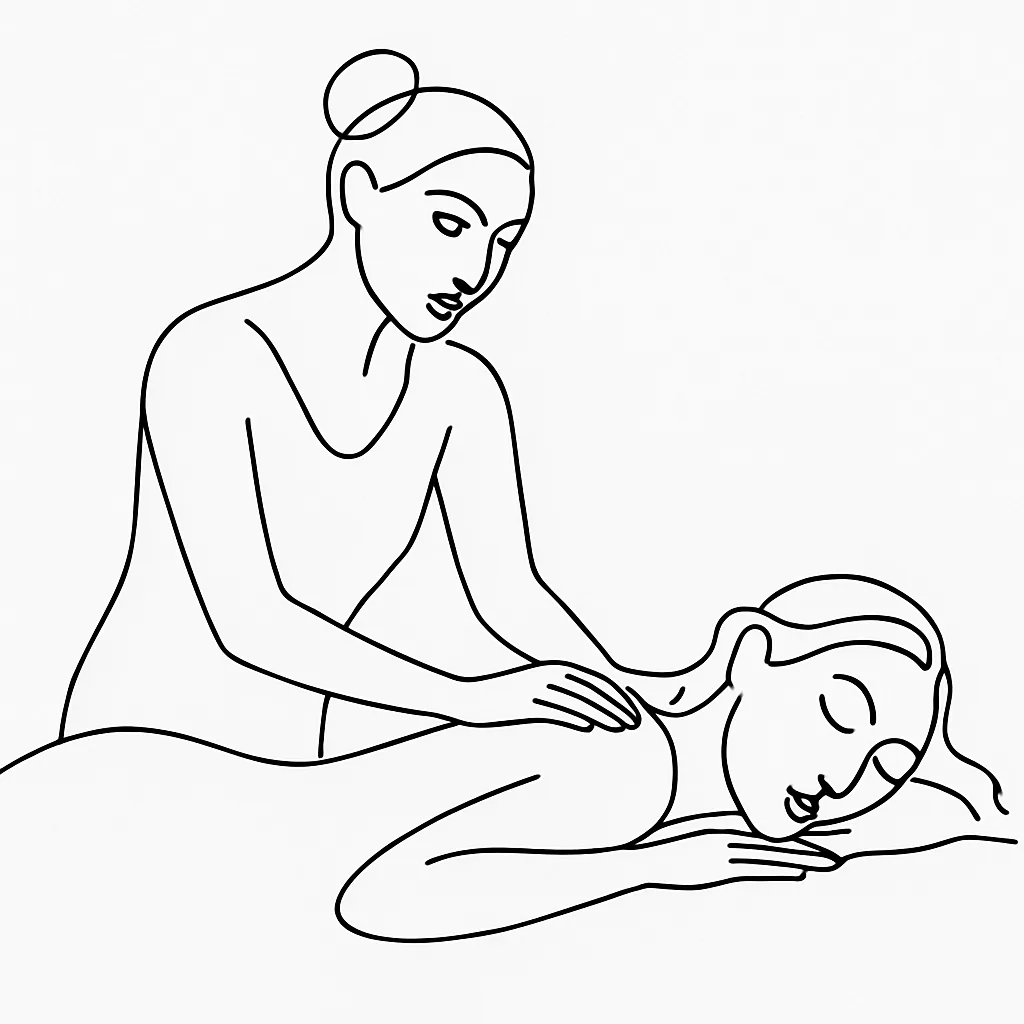 Moalboal Spa And Massage AI illustration