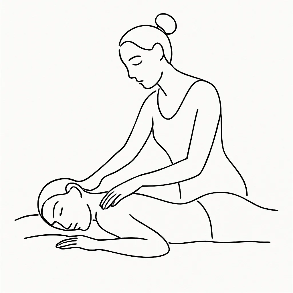 SEASALT SPA MASSAGE AI illustration