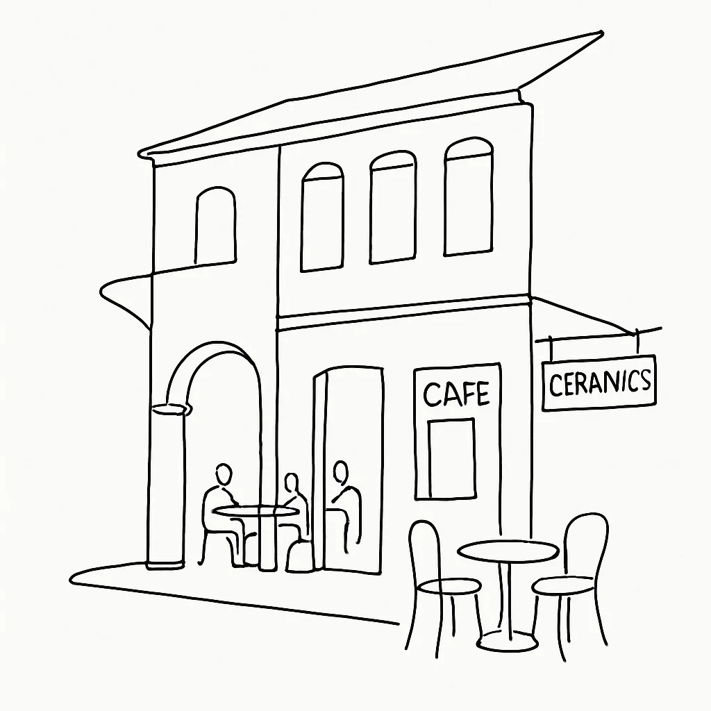 SiTAO STUDIO (Phuket Old Town) AI illustration