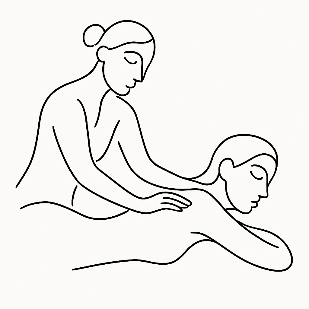 Art Massage AI illustration