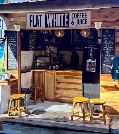 Flat White Melbourne Coffee & Juice window