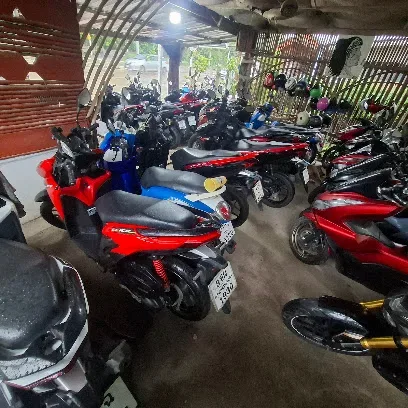 Label scooter rental Klong Khong