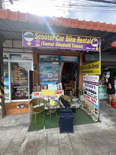 Scooter & Car & room rental