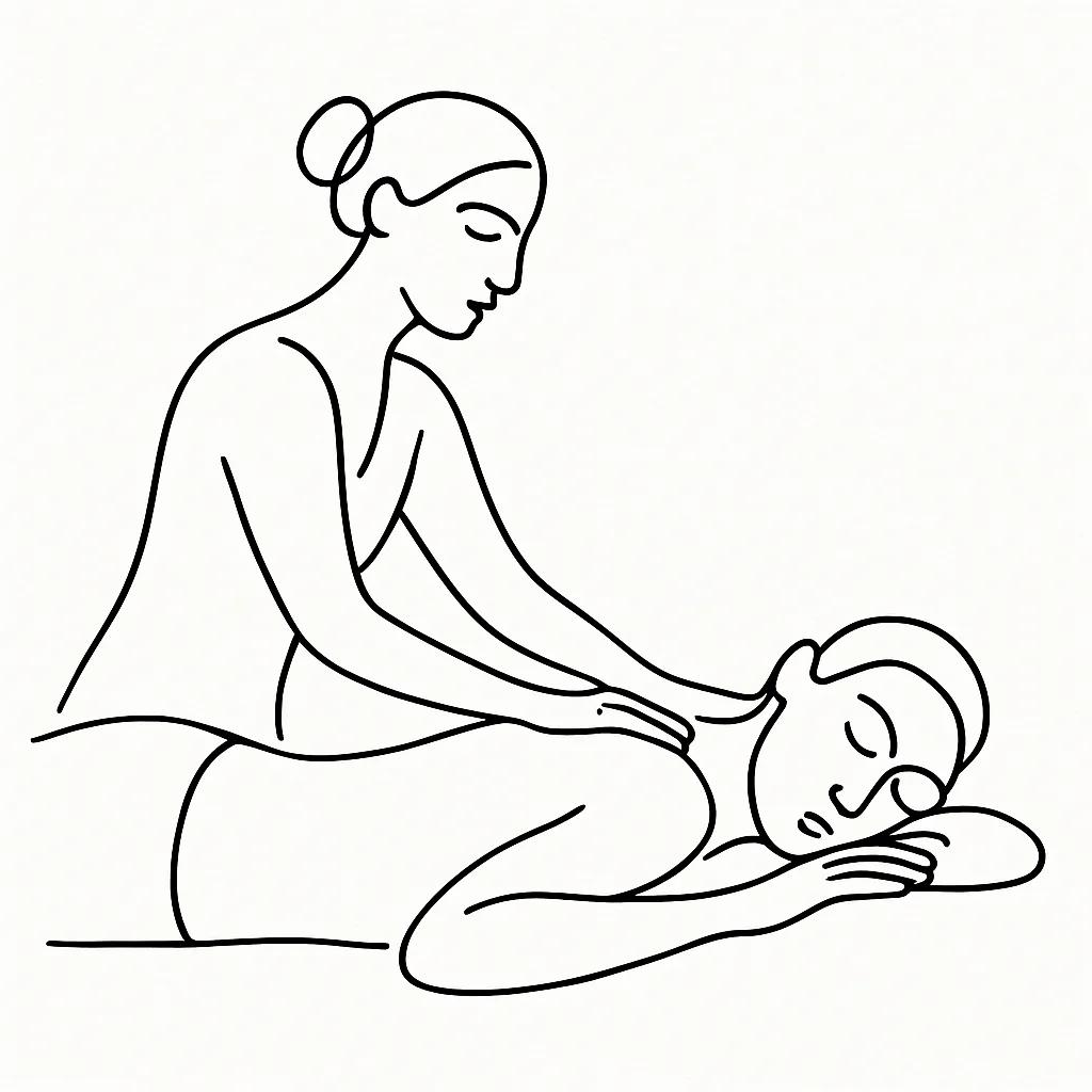Tantawan Massage & Beauty AI illustration