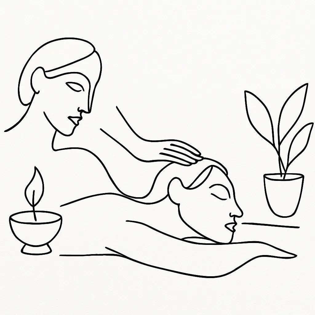 Dayo Spa Coron - Coron Town Plaza AI illustration