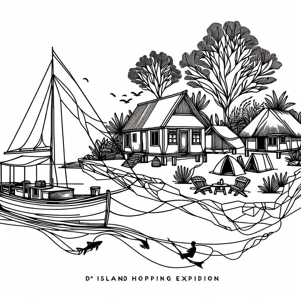 Big Dream Boatman - Island Hopping Expedition Tours - Coron and El Nido AI illustration