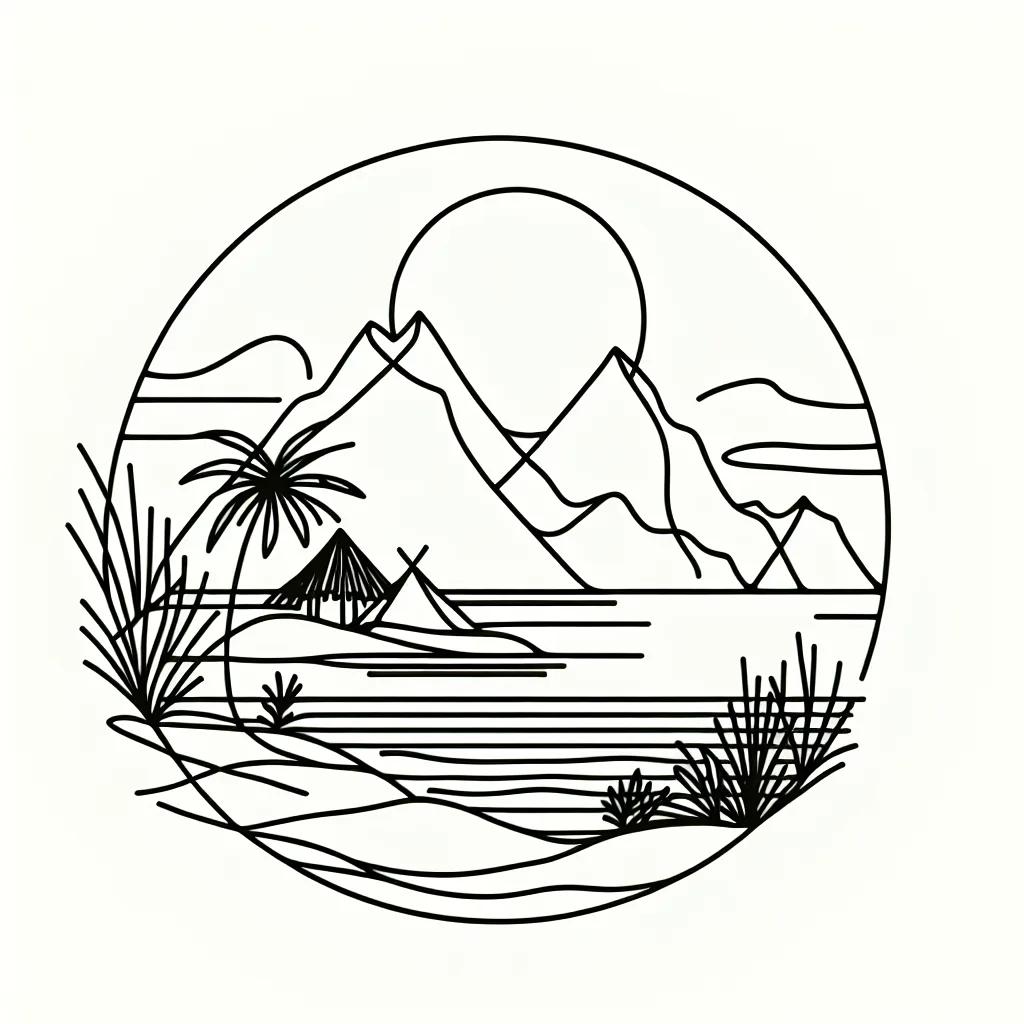 Midnight Sun Tours AI illustration