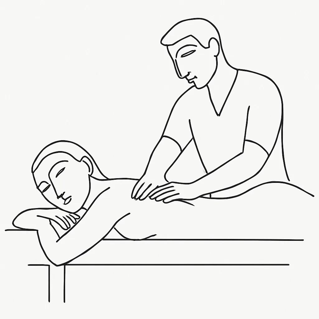 Napa Massage Patong Beac AI illustration