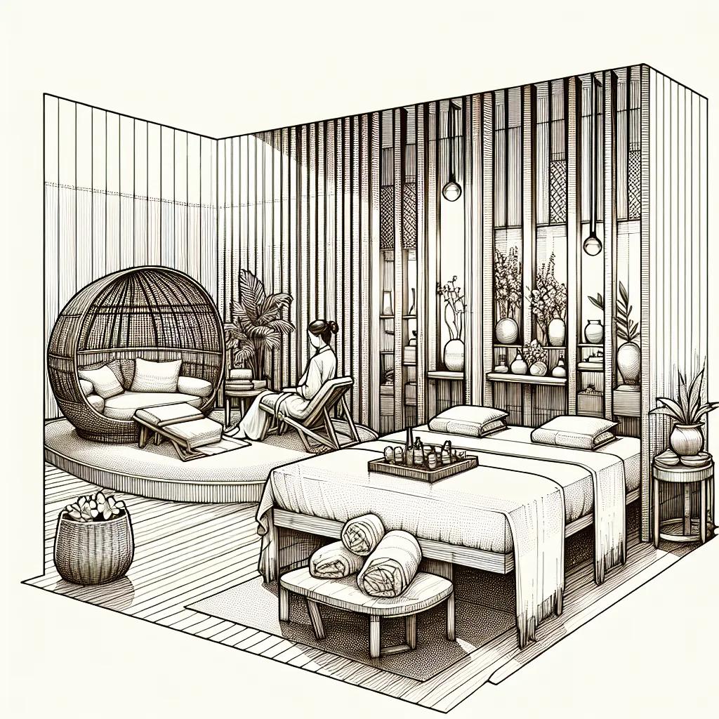 Ka'Tawhay Spa AI illustration