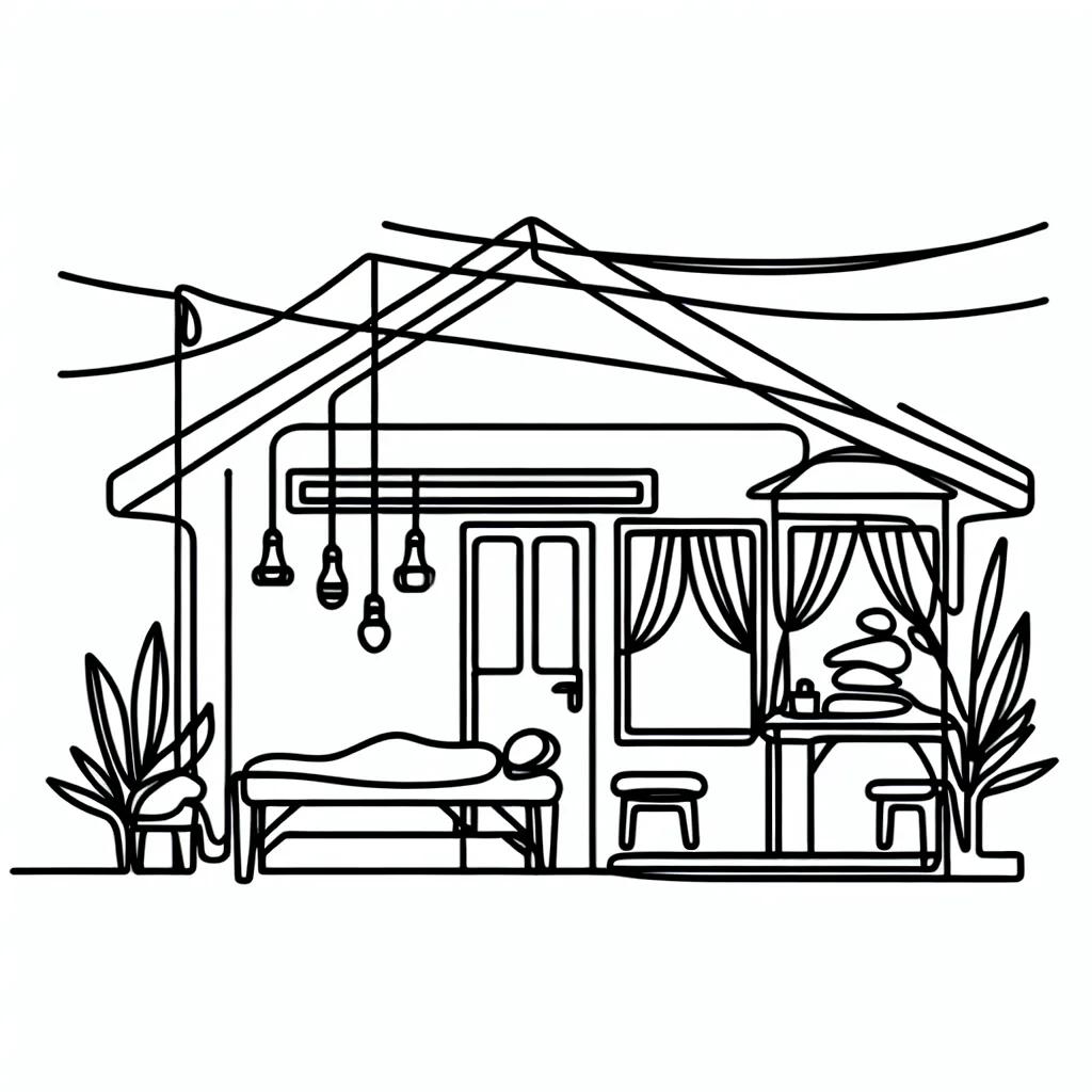 Perisseia Spa Boracay AI illustration