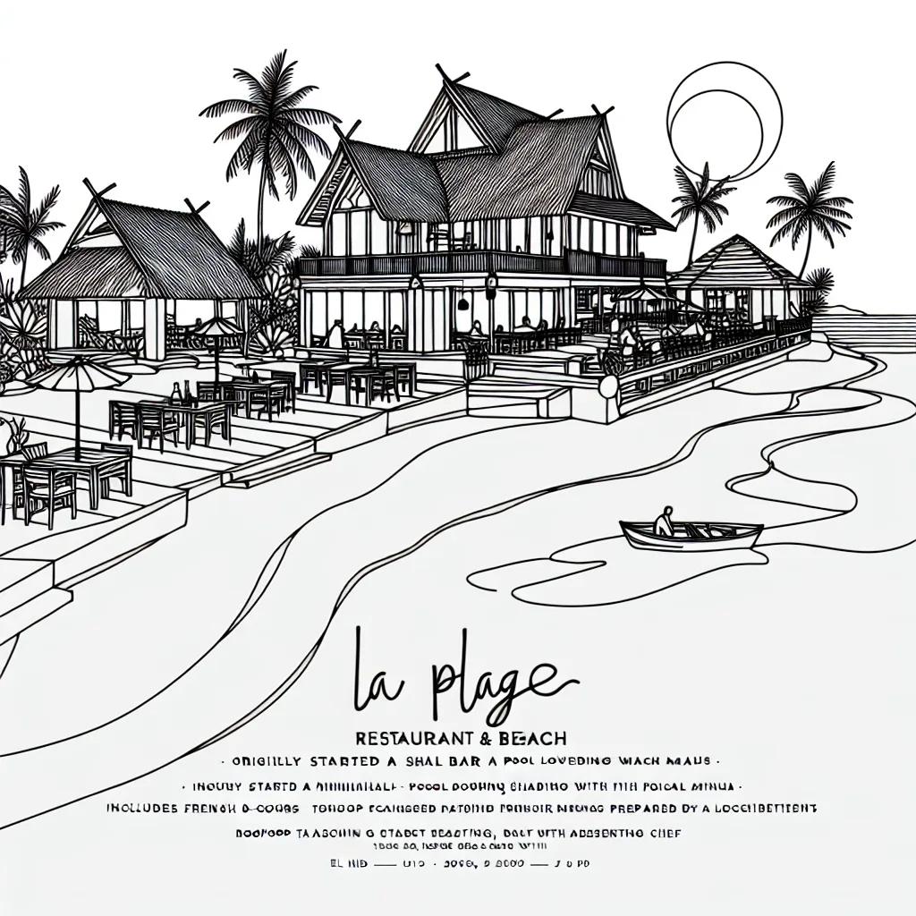 La Plage Restaurant & Beach Bar - Restaurants - El Nido