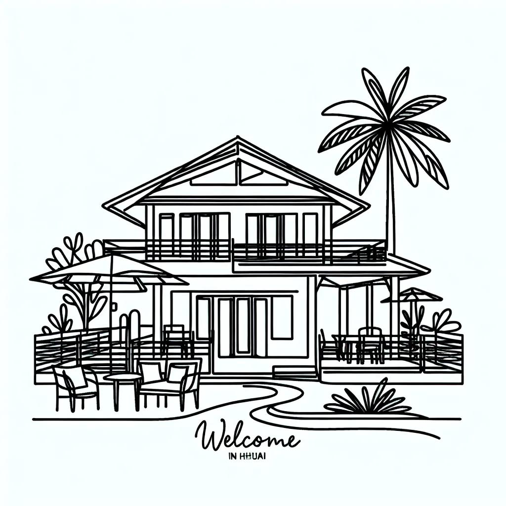 Welcome Inn Villa AI illustration