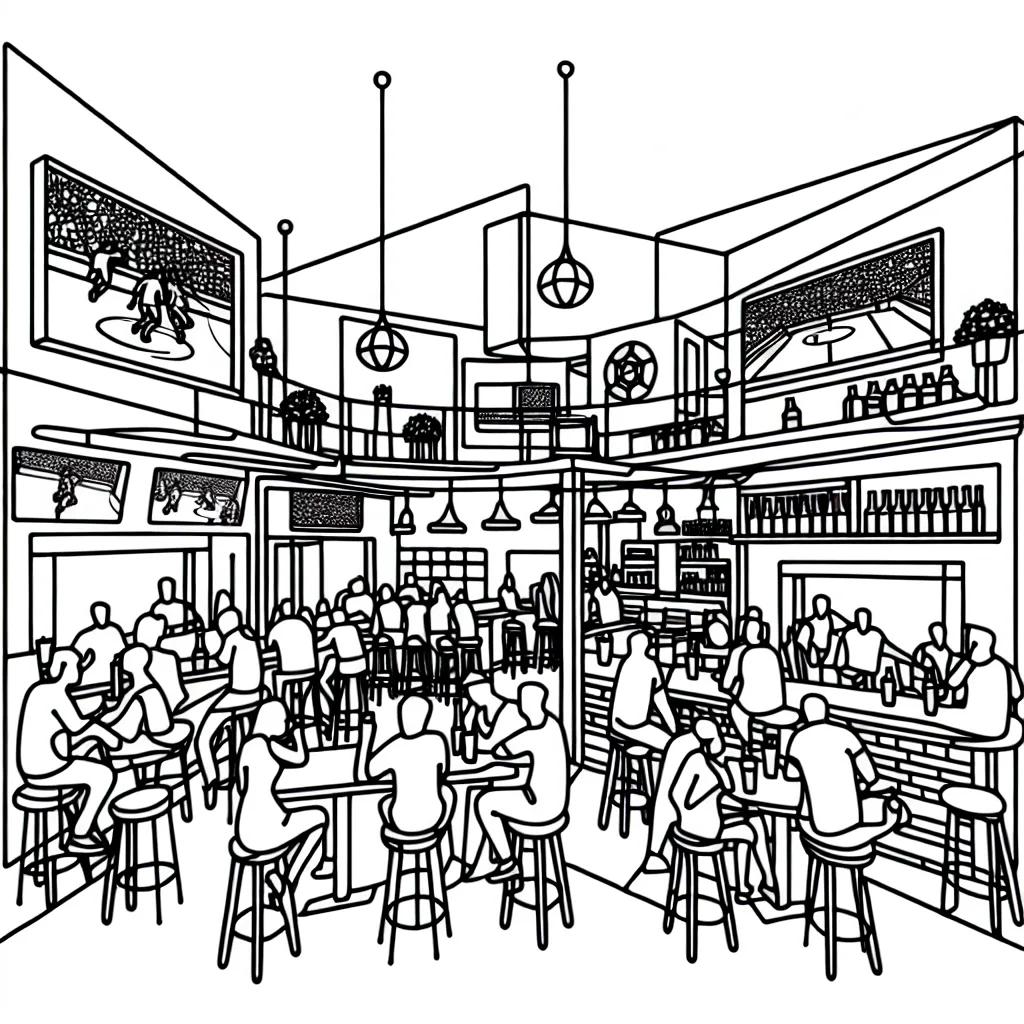 Squidos Sport Bar - Restaurants - El Nido