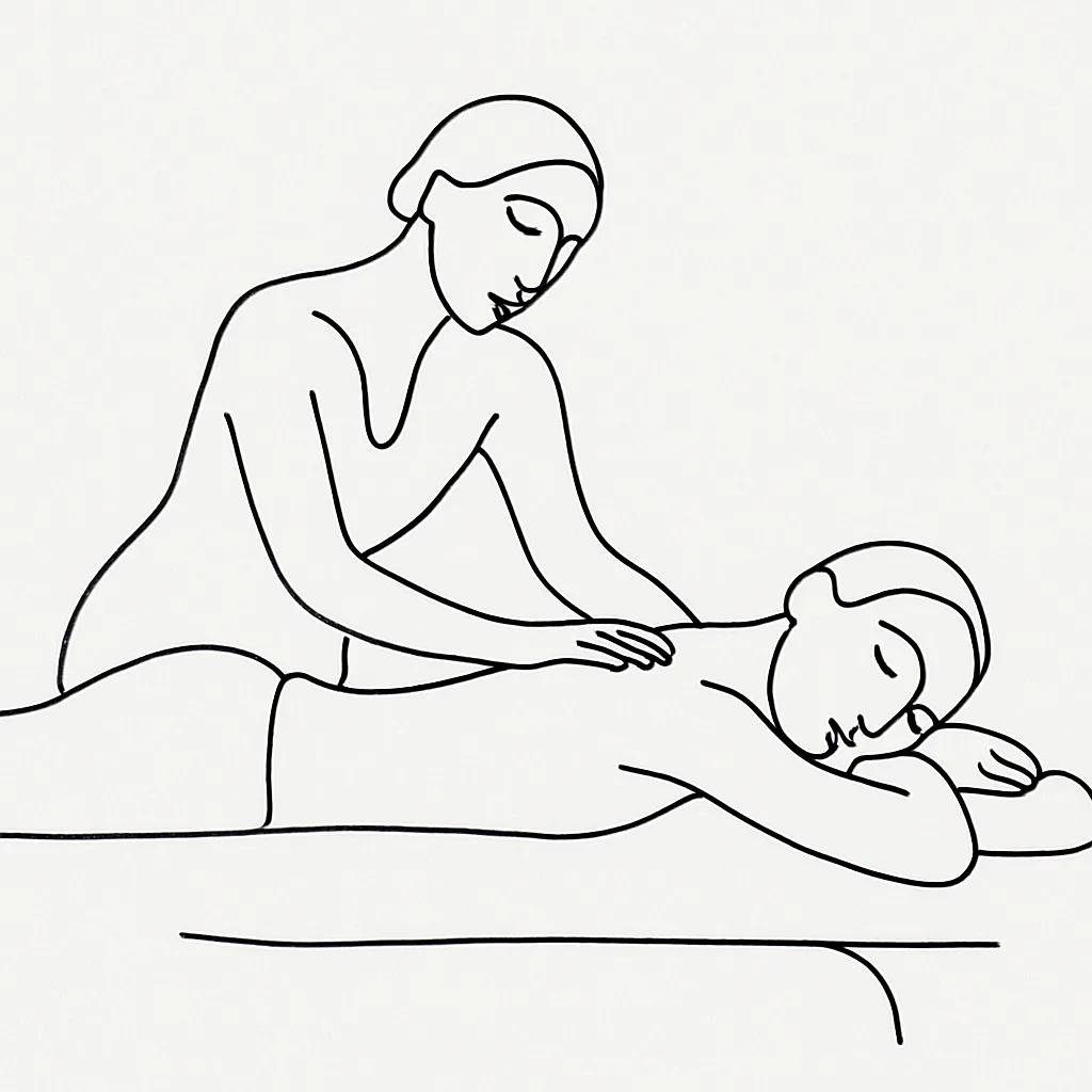 RSB WELLNESS MASSAGE AI illustration