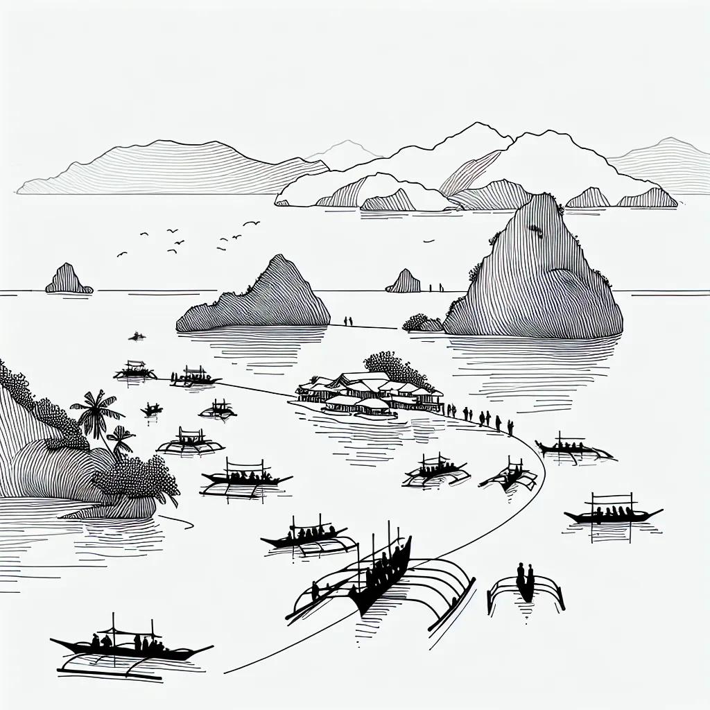 Seatours Palawan AI illustration