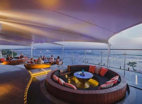 Rooftop Cocktail Sunset Bar